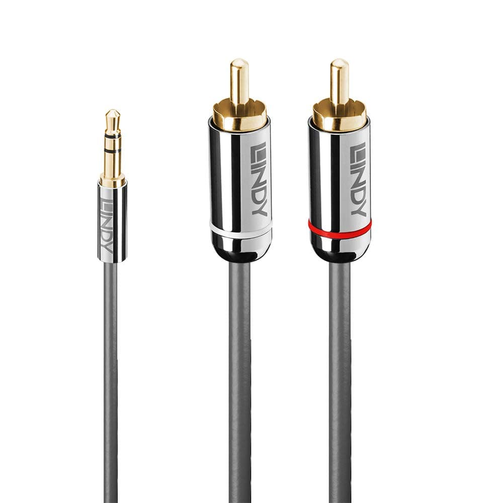 🎧 LINDY 35334 2m 3.5mm an Phono Audiokabel 🎶