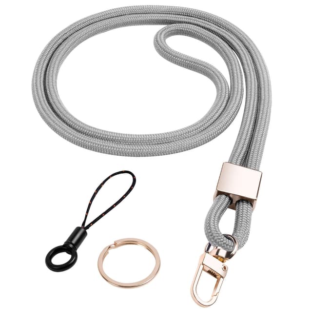 Vicloon Schlüsselband Lang mit Karabiner | Nylon Lanyard Umhängebänder