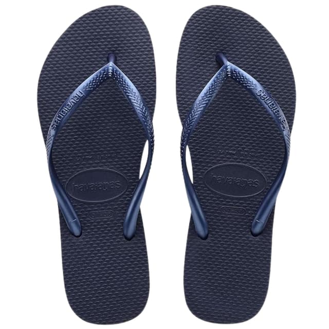 Havaianas Slim Badelatschen für Frauen Navy Blue 41/42 EU 🩴🌊