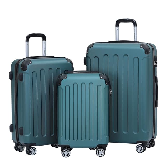 🌟 Angebot: BEIBYE Zwillingsrollen Hardcase Reisekoffer Koffer Trolleys Hartschale XL-L-M in 14 Farben