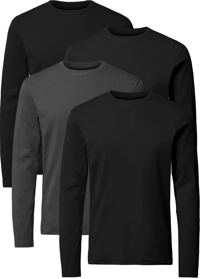 Vollzeit Sports® Tech 6Er-Pack Sortierte Kurzärmlige, Freizeit Oberteile, Multipack, Herren-T-Shirts 🚴‍♂️🏋️‍♂️ M Winter_5
