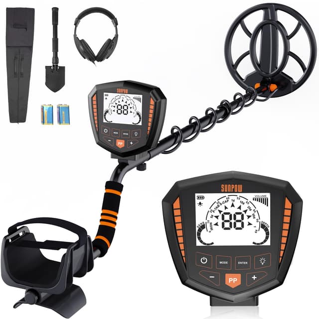 🔍 SUNPOW Metalldetektor Profi Set 🌊 Hohe Genauigkeit & IP68 🎁 Perfektes Geschenk!