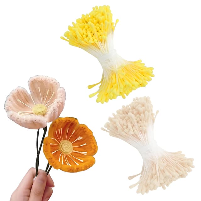 Cosswe Künstliche Blume Staubgefäße - DIY Hochzeit Bouquet Zubehör 🌼