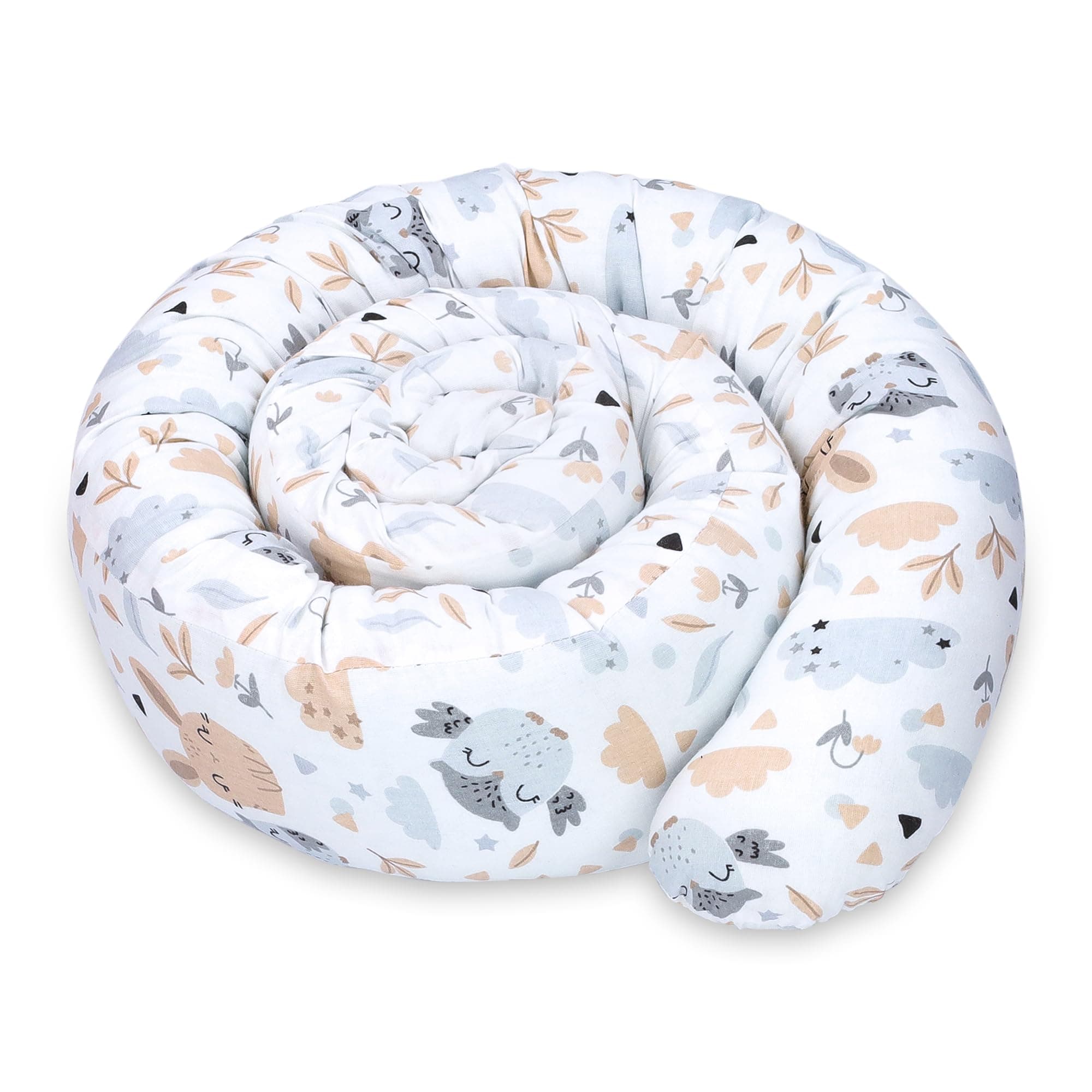 🌙 Totsy Baby Seitenschläferkissen 150 cm - Body Pillow Eulen 🌙
