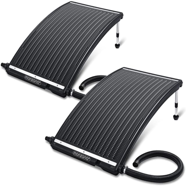 Monzana® Solar Poolheizung 2X 112x55x14cm 🌞