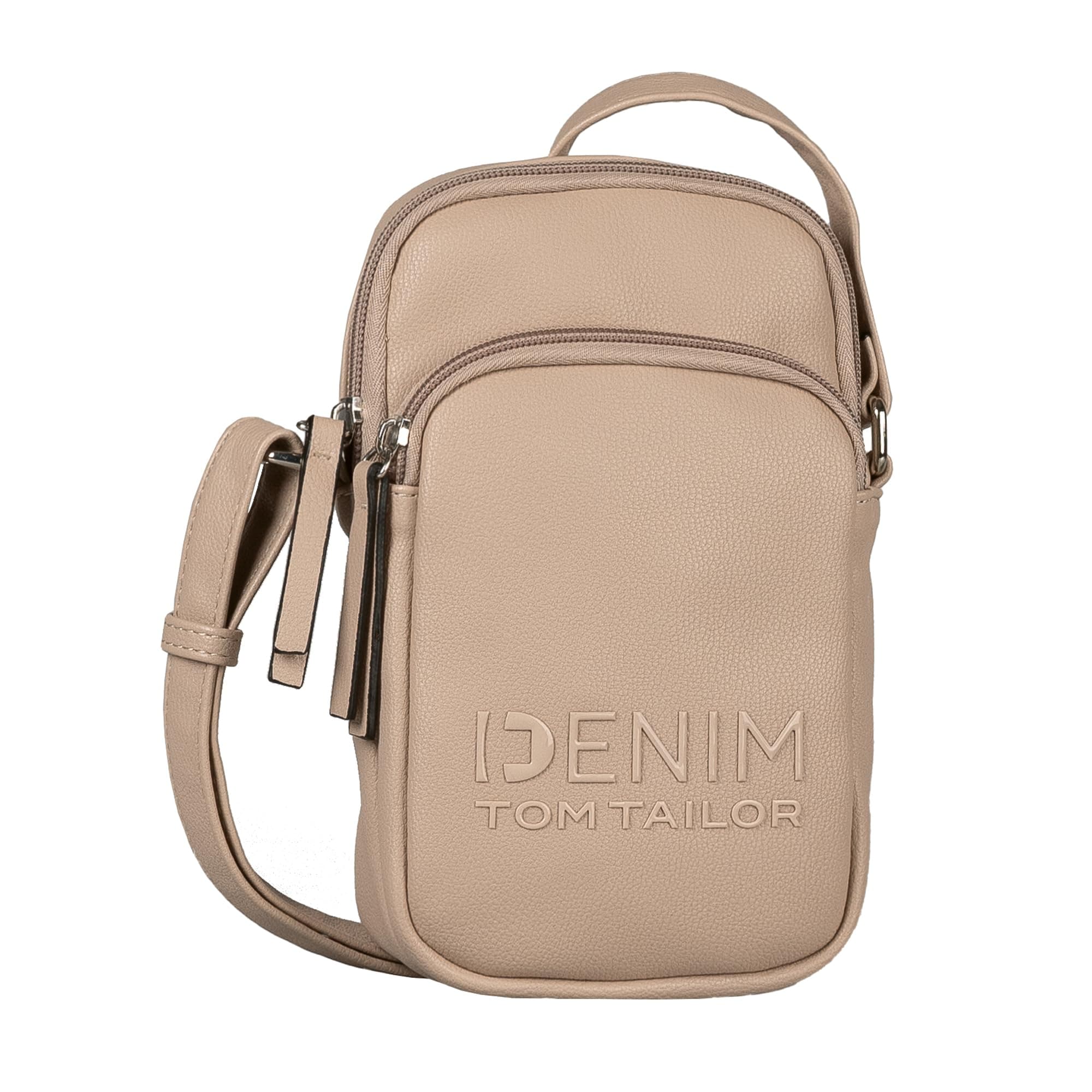 TOM TAILOR Denim Maxime Damen Handytasche Umhängetasche Mittelgroß Braun 🌟👜