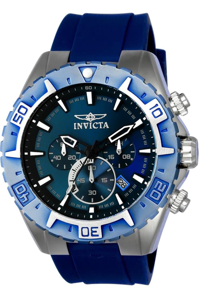 🔥  Spezialangebot: Invicta Aviator Edelstahl Herren Quarzuhrwerk - 49mm Blau! ⌚