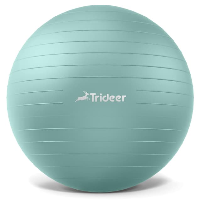 Trideer Gymnastikball – Sitzball, Pezziball & Pilates Ball für Büro & Rückentraining ⚽