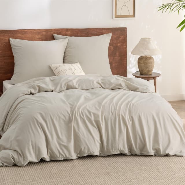🛏️ Luxuriöse Bettwäsche 200x200 Baumwolle Set - Schlicht und Stilvoll 🌟