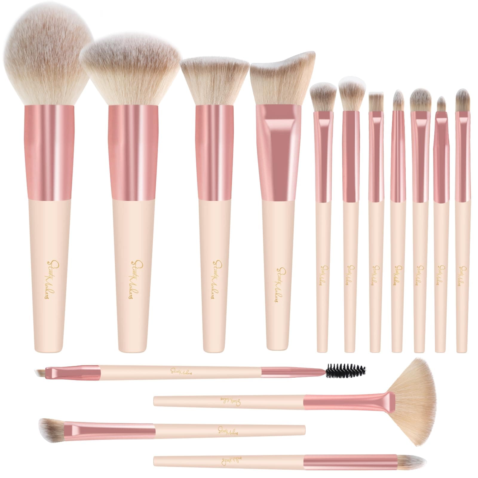 🌟 Makeup Pinselset Start Makers 15Pcs 🌟