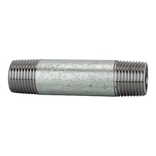 🛠️🔩 RIEGLER 113272-SFR 23-20200 Rohrdoppelnippel 23, AG/AG, R 2, Länge 200,0 mm, 1Stk - Angebot!