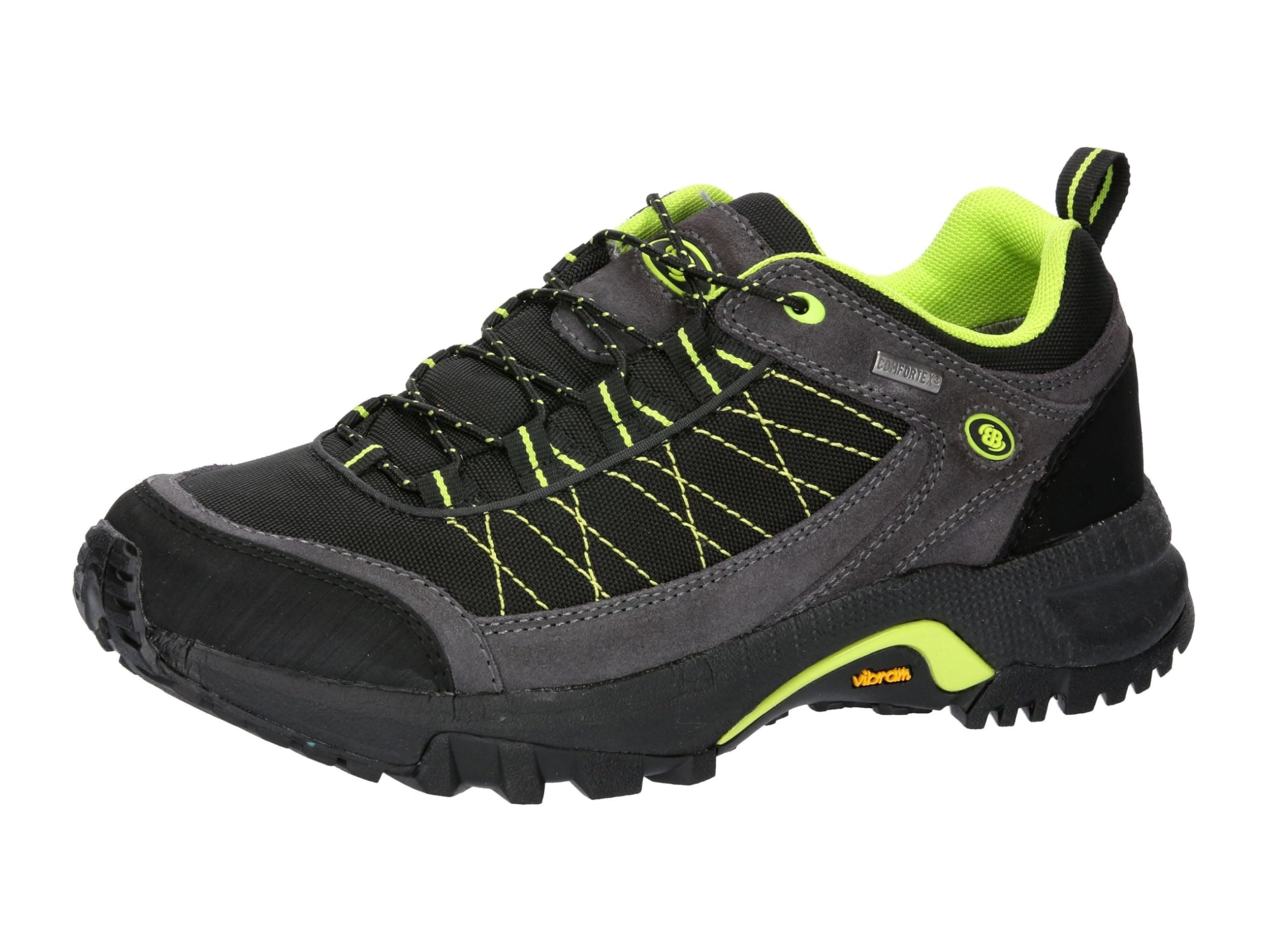 🔥 Mega-Deal: Brütting Unisex Mount Egmont Traillaufschuhe 40 EU Schwarz Grau Lemon