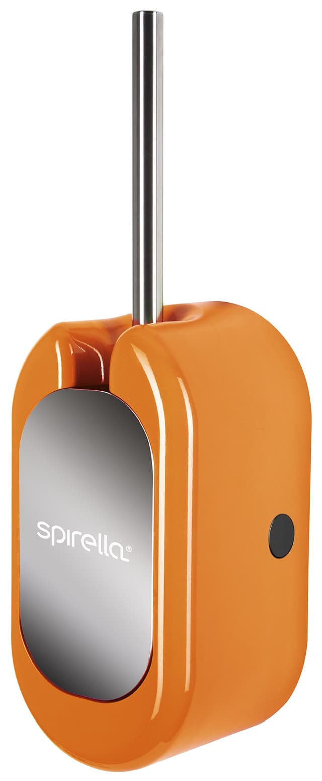 🔥 Angebot: Spirella 1018787 Cube ORANGE WC-Bürste Badaccessoires