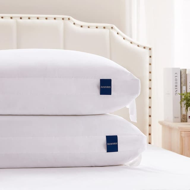 🌟Sonderangebot! ACCURATEX Hybrid Memory Foam Kopfkissen 40x80 cm 2er Set