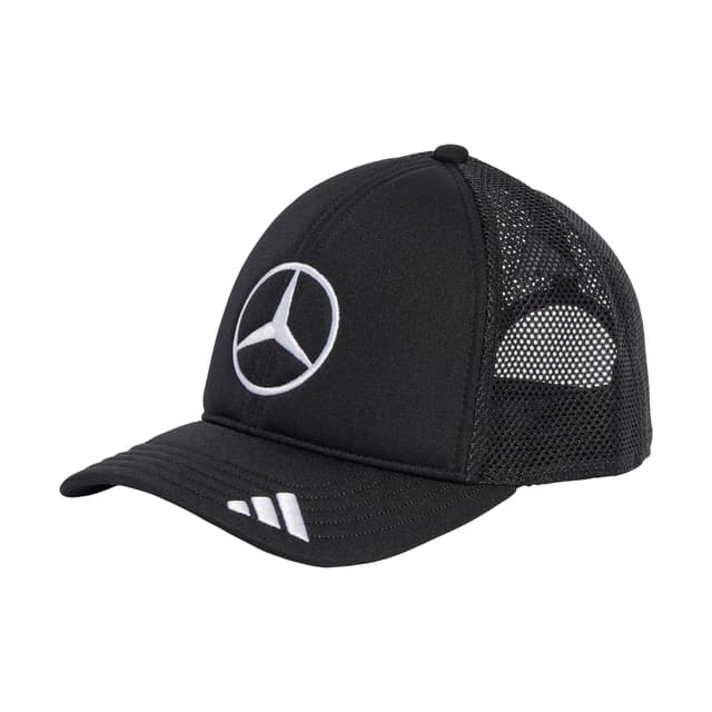 🧢 Angebot: adidas Unisex Baseballkappe Mercedes - Amg Petronas Formula One Team Snapback Star Trucker Cap S schwarz/weiß!