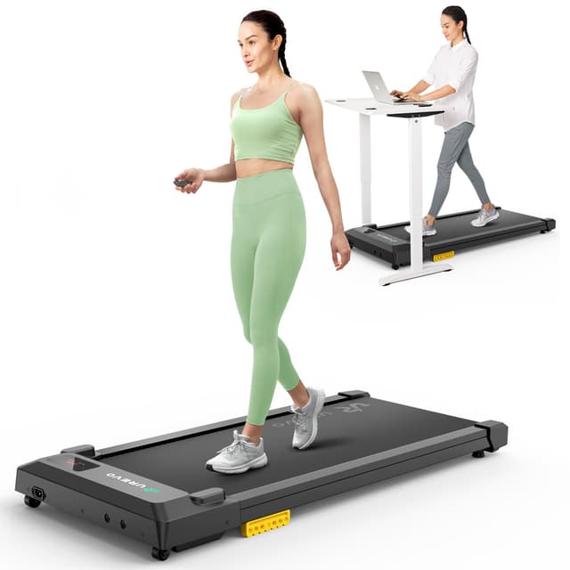🏃‍♂️ UREVO Smart Walking Pad: Leise, kompaktes Laufband unter Schreibtisch