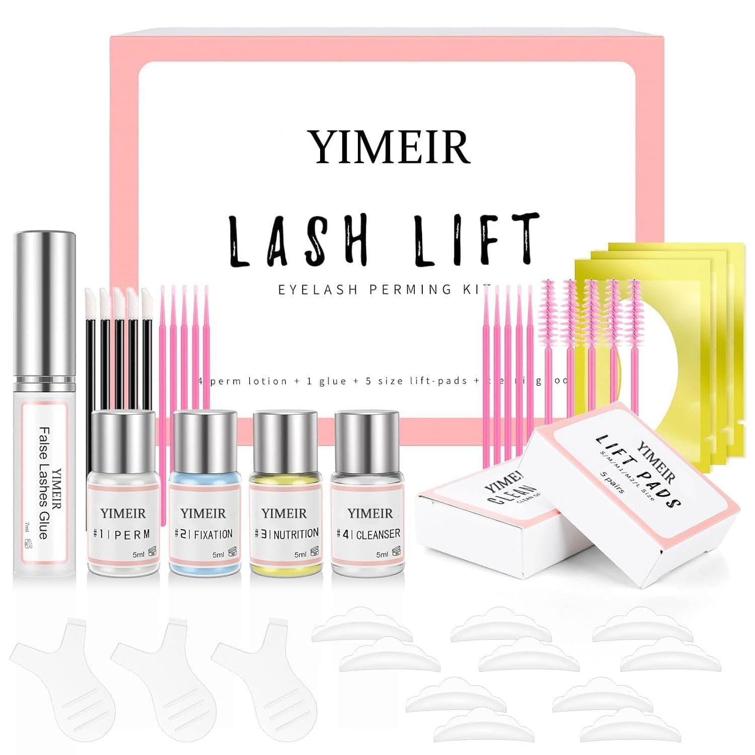 🌟 Wimpernlifting Set 2025 - Professionelles Lash Lift Kit 🌿