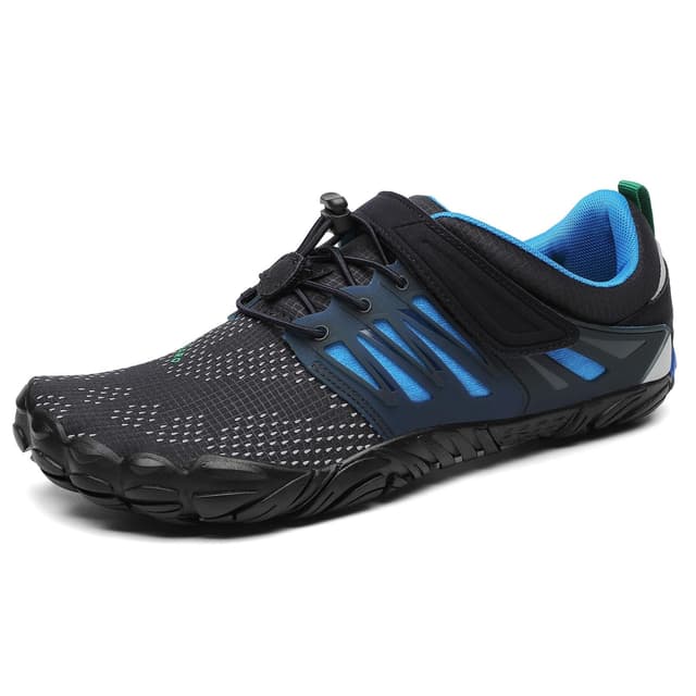 👟 SAGUARO Unisex Barfußschuhe Outdoor Barfussschuhe rutschfest Fitnessschuhe Gr.36-48 39 EU Blau