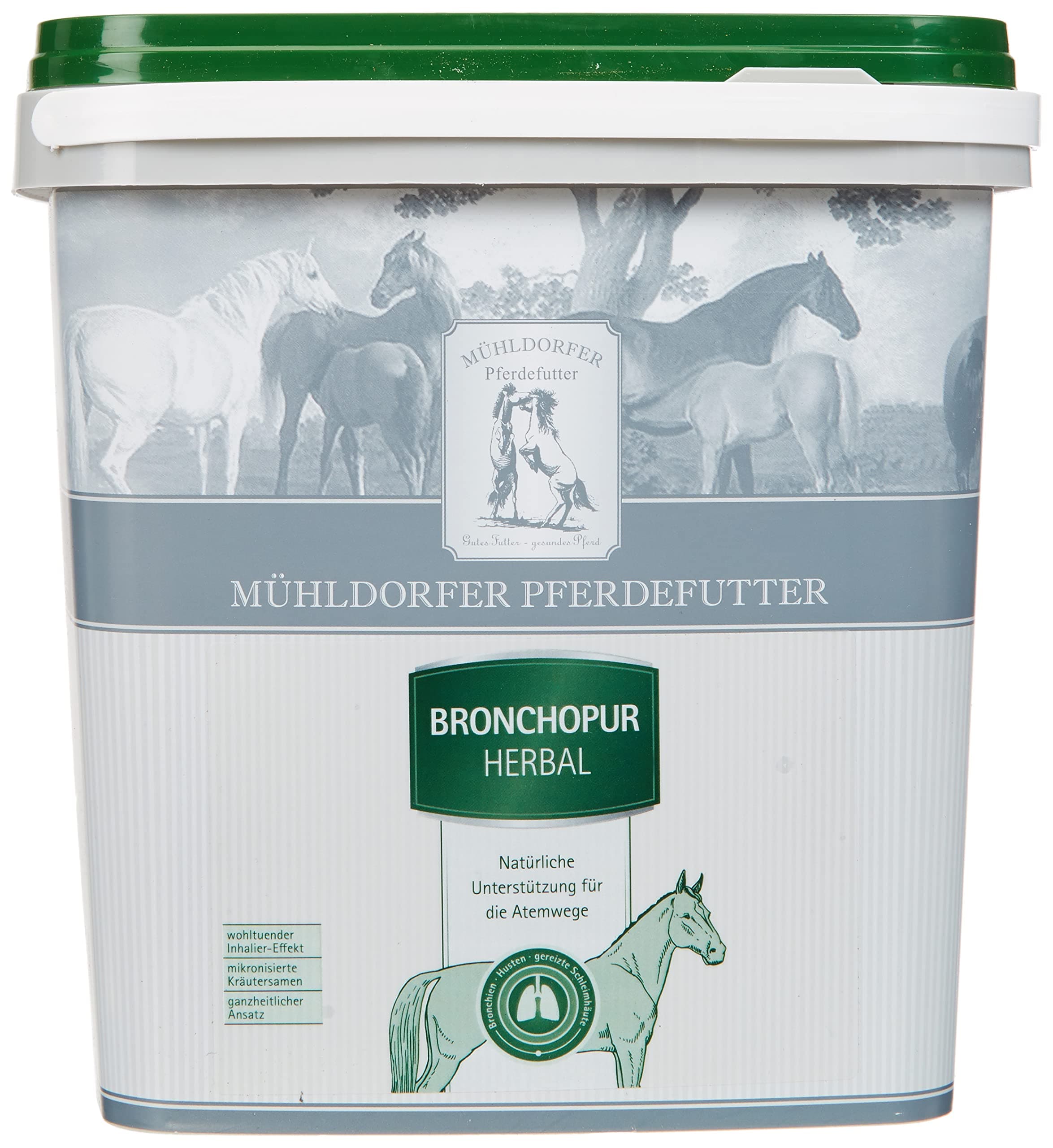 🐴🌿 Mühldorfer Bronchopur Herbal - 1,8 kg 🌱🌬️