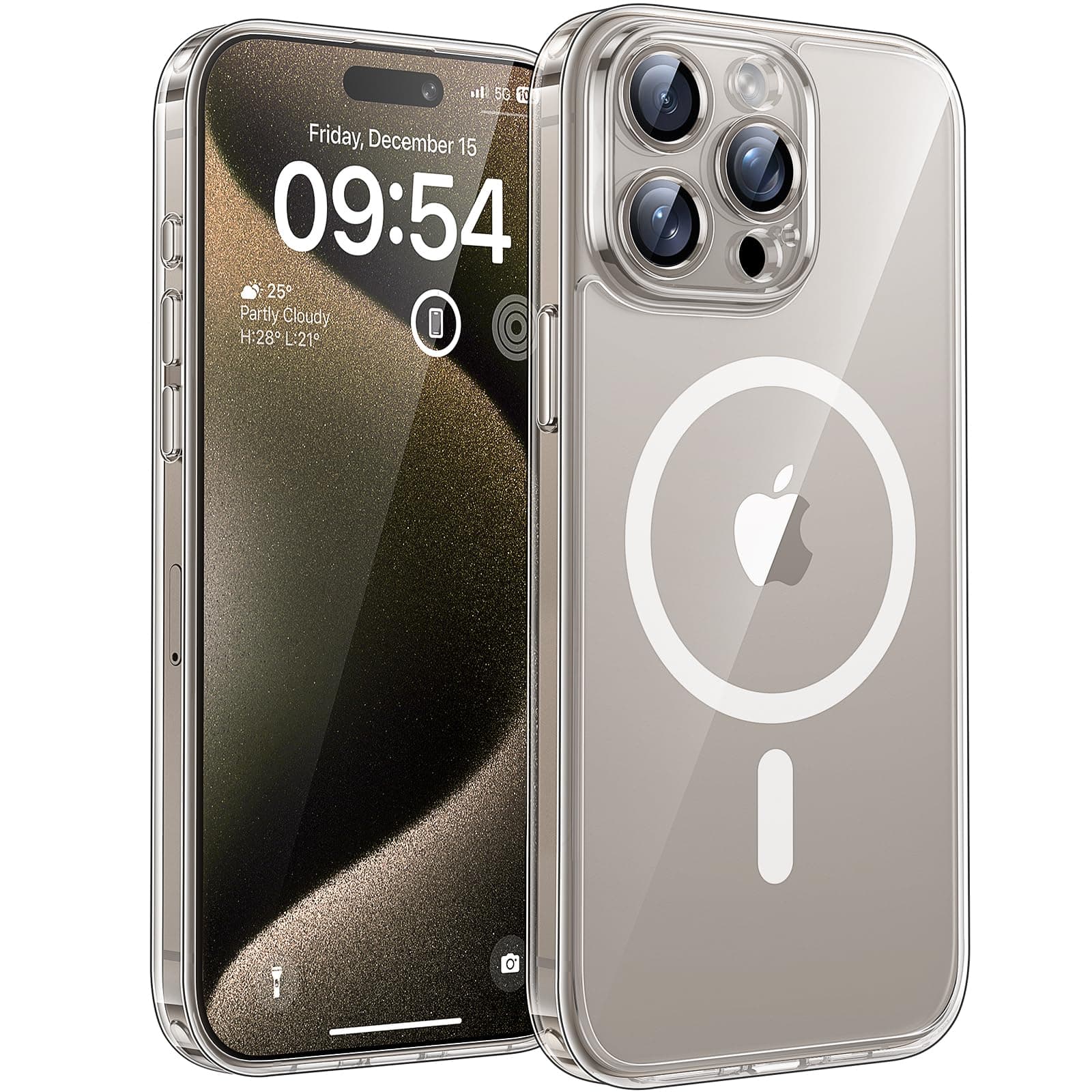 📱🔒🛡️ TOCOL iPhone 15 Pro Hülle für Magsafe