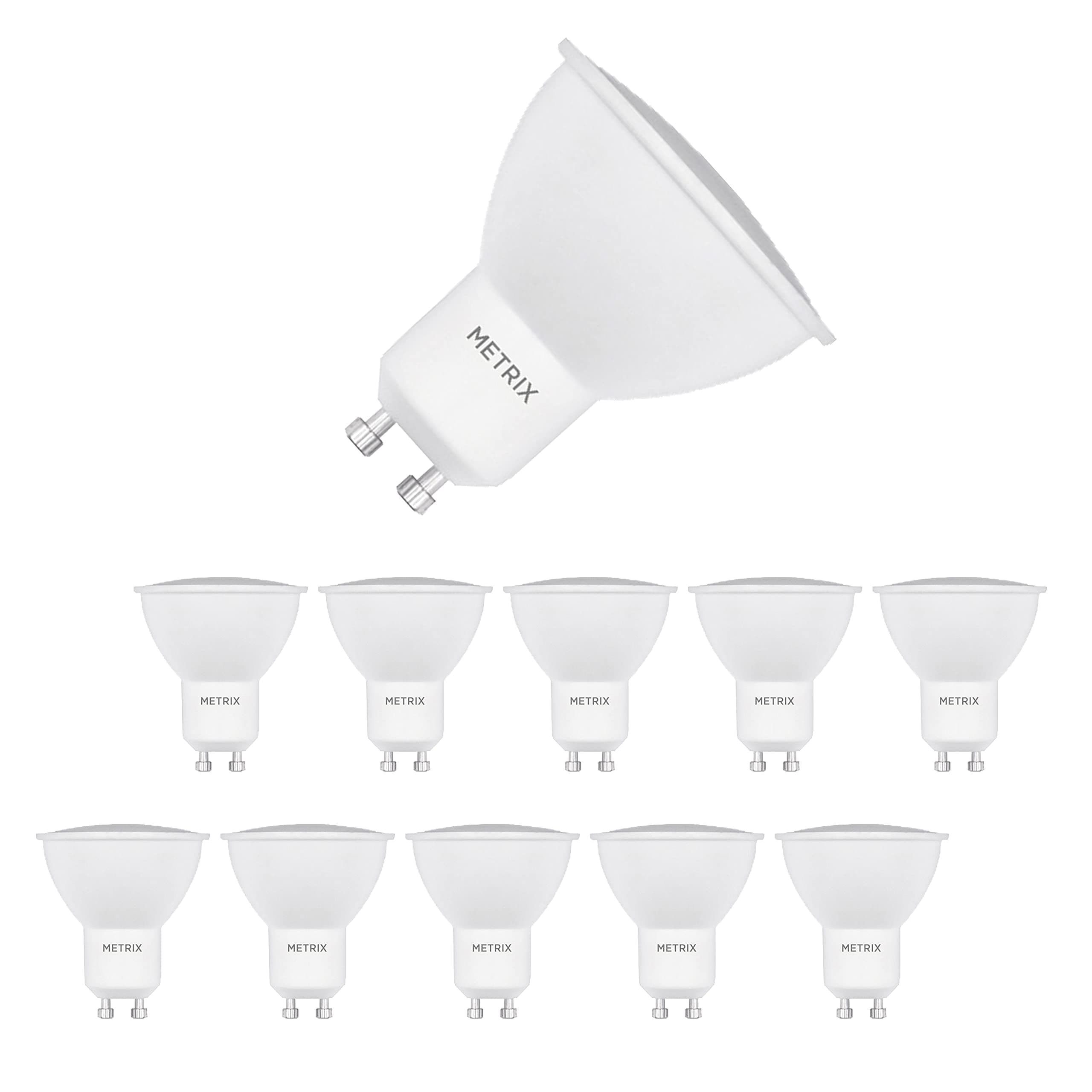 🌟 Angebot: Metrix GU10 400 Lumen LED Warmweiß Energiesparlampe, 5W LED Leuchtmittel