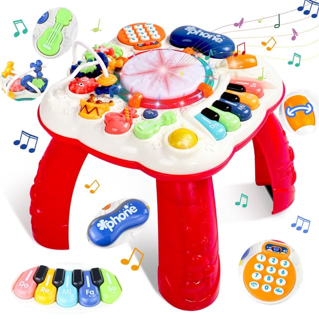 🎁 Spielzeug ab 1 Jahr - Kinderspielzeug Spieltisch 🎉