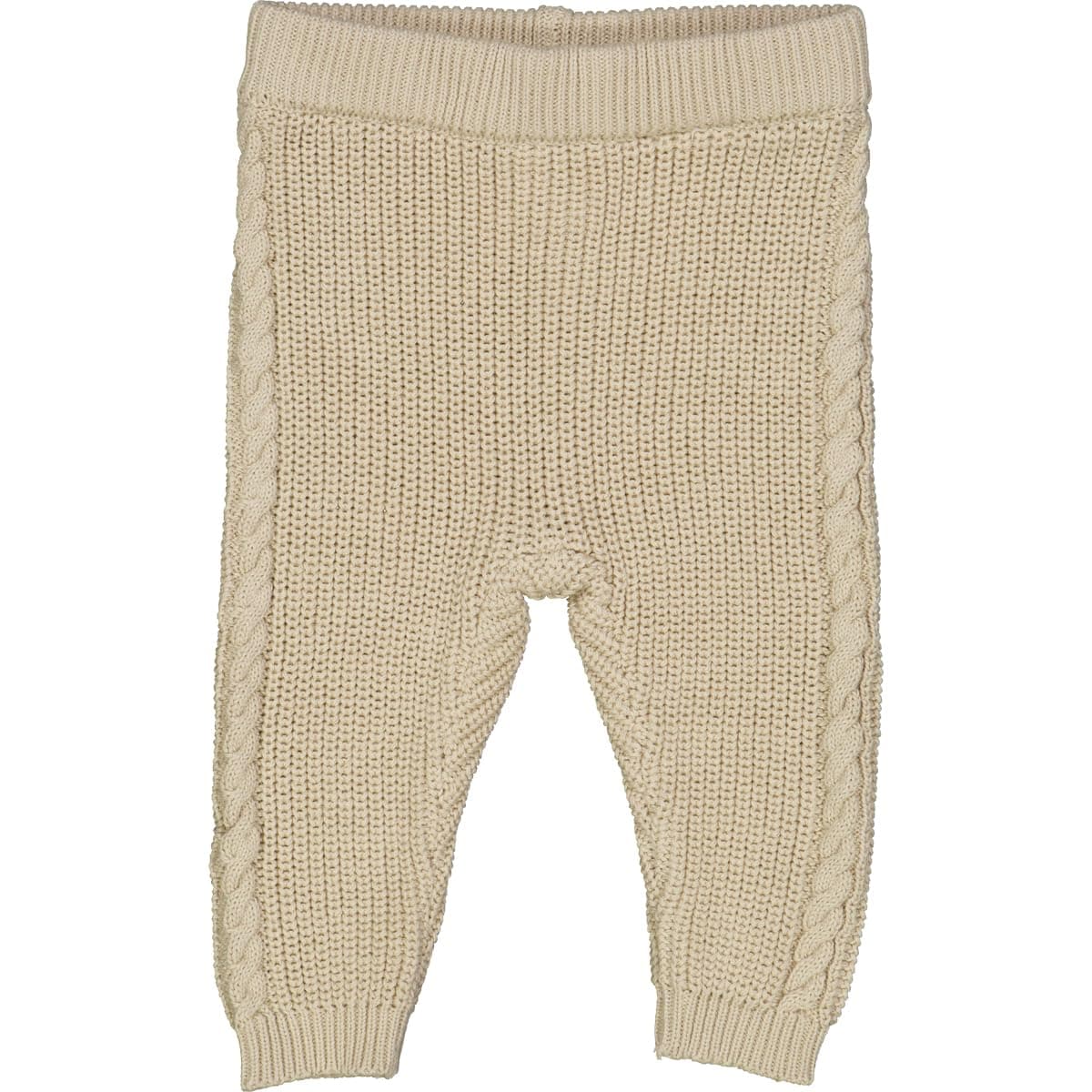 👶🌿 Müsli Unisex Baby Strick Chunky Hose 56 Hafer