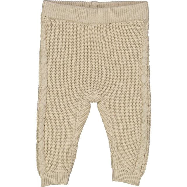 👶🌿 Müsli Unisex Baby Strick Chunky Hose 56 Hafer