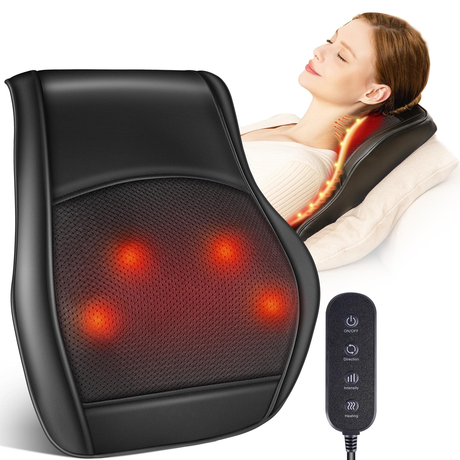 🎁 Brelley Massagegerät mit Wärme und 3D Tiefengewebsmassage - Ideal als Geschenk! 🌟