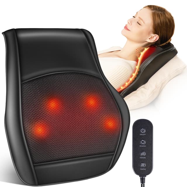 🎁 Brelley Massagegerät mit Wärme und 3D Tiefengewebsmassage - Ideal als Geschenk! 🌟