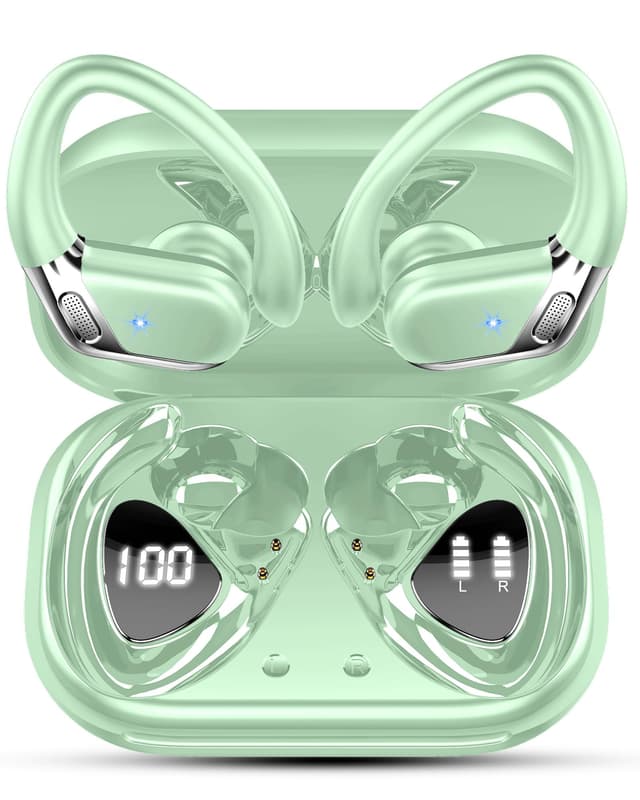 🎶 Bluetooth Kopfhörer Sport: Kabellos, HiFi Stereo, 50 Std Spielzeit!