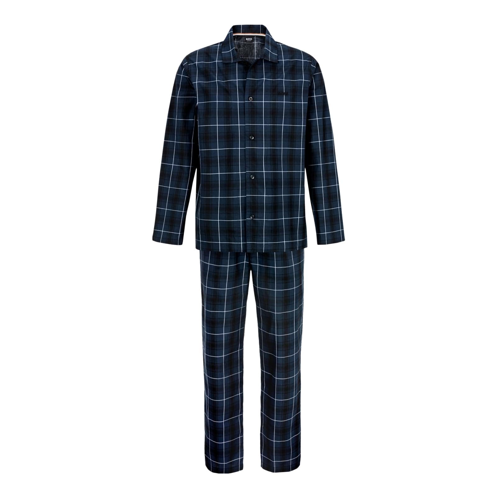 BOSS Herren Schlafanzug Loungewear Nightwear Urban Pyjama S Dark Blue 😴💙