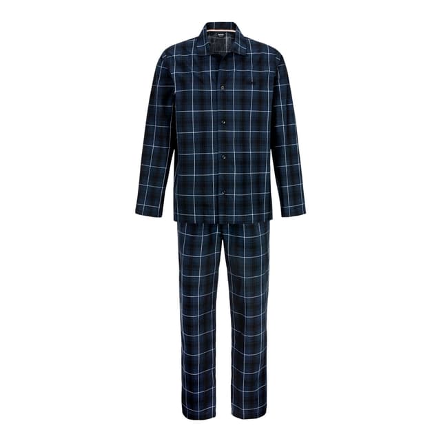 BOSS Herren Schlafanzug Loungewear Nightwear Urban Pyjama S Dark Blue 😴💙