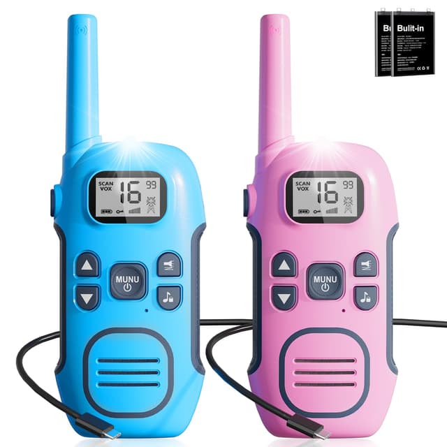 NXGKET Walkie Talkie Kinder Erwachsene 📶🔦
