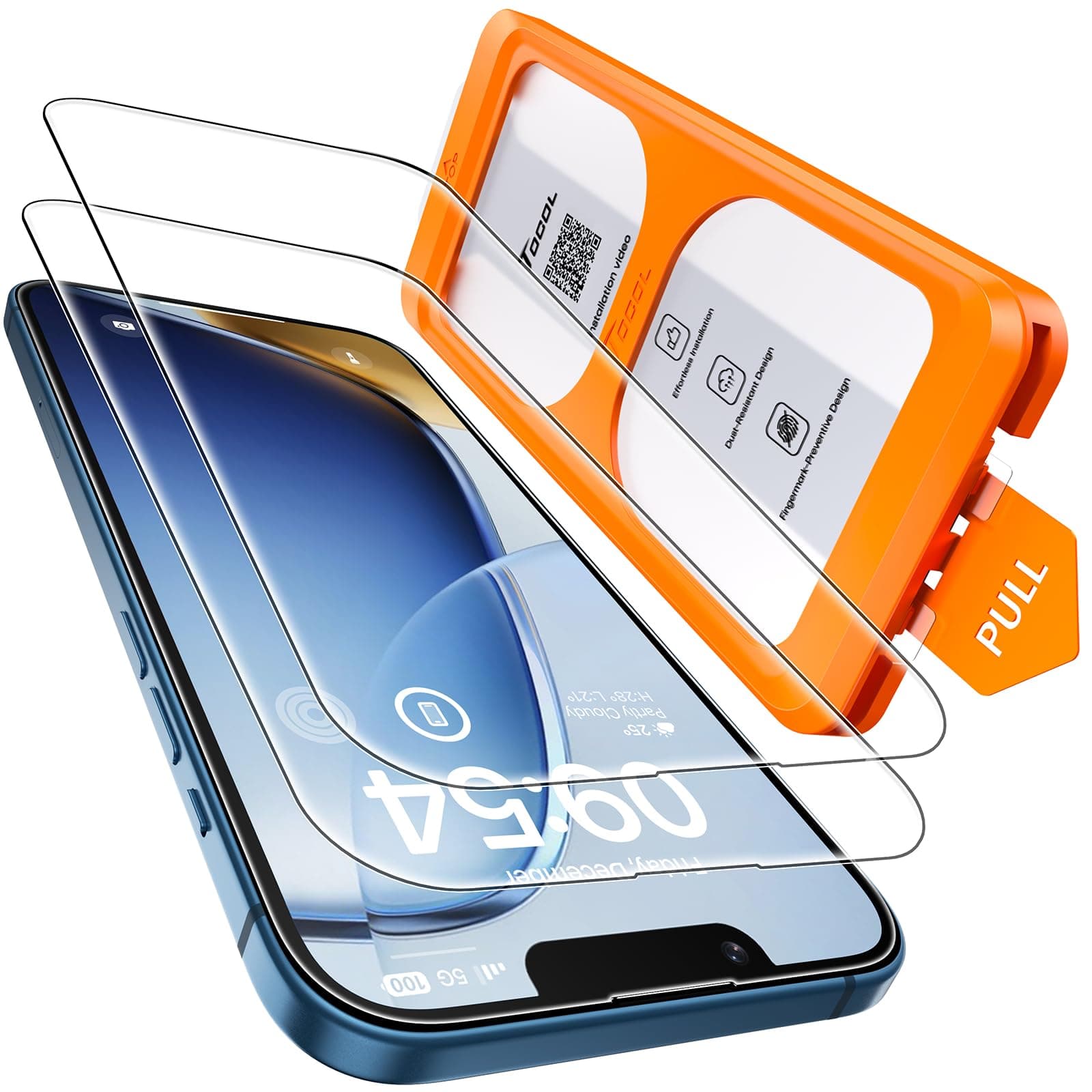 TOCOL Panzerglas für iPhone 13 Mini 📱🛡️
