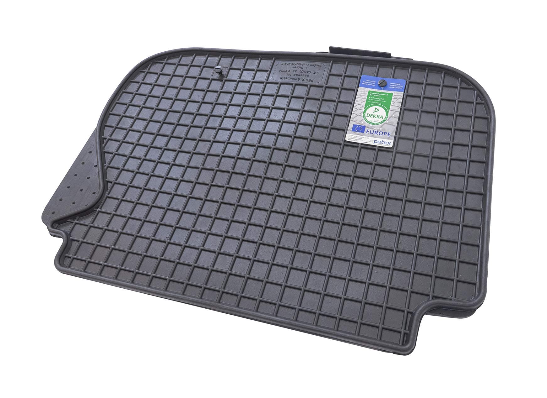 🚗 PETEX Gummimatten für Caddy - Schwarz - 2-teilig! 🌟