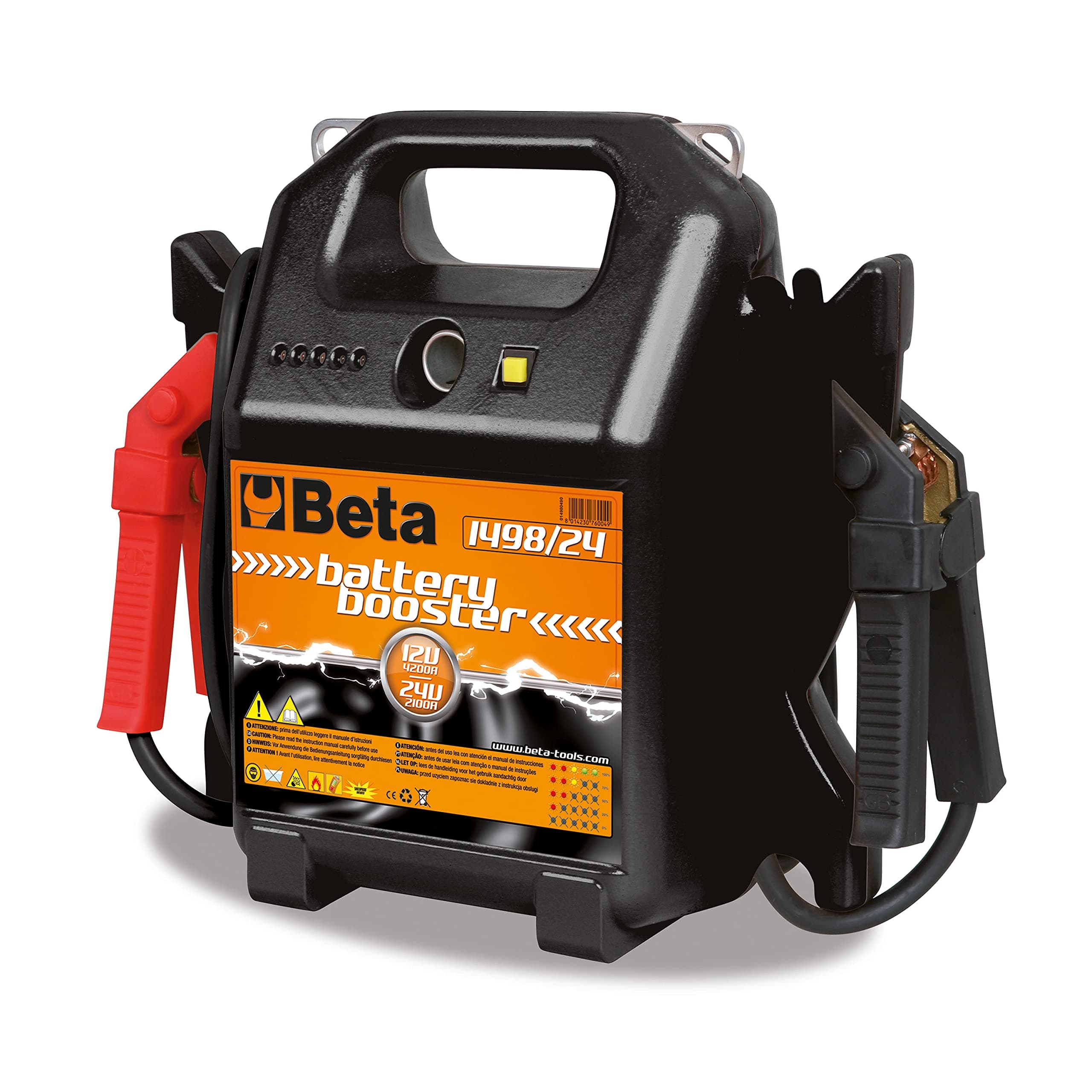 🚗🔋 Beta 1498/24 - Pkw- und Nutzfahrzeug-Anlasser 12-24 V, Tragbar