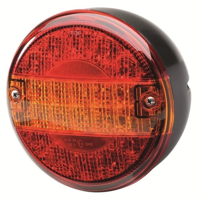🚨🔥 Super Angebot! HELLA VALUEFIT LED Rückleuchte - 24V / 12V - ECE/ADR/GGVS - rot/gelb - Flachstecker - rechts/links