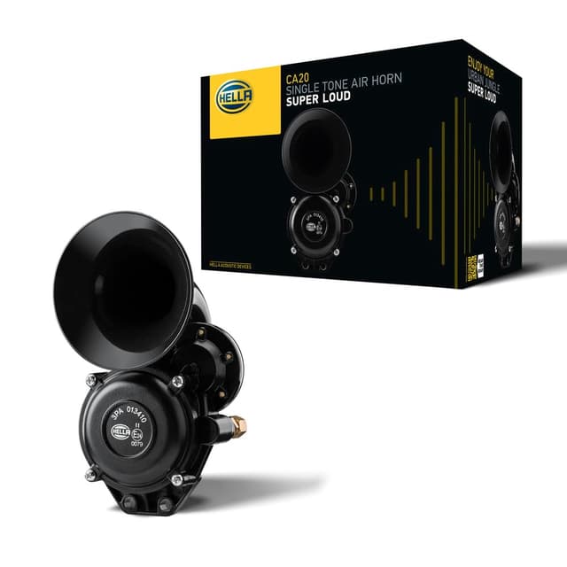 🚚📢 HELLA Drucklufthorn - LKW Hupe - Fanfare - CA20 - 12V / 24V - 115dB(A)