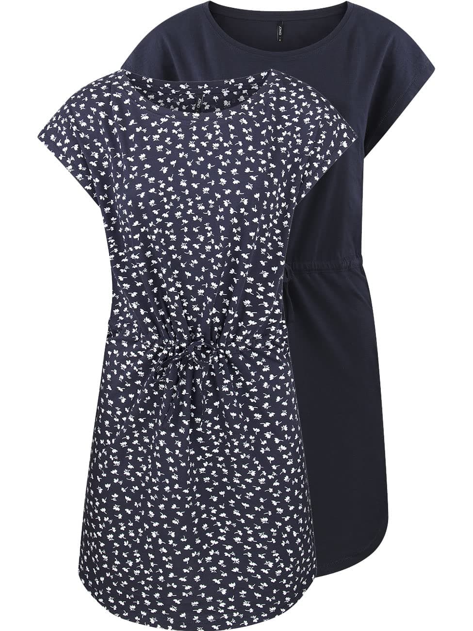 🌟 Mega Deal! 🌟 Damen Sommer Mini Kleid 2er Pack Größe XS-XXL