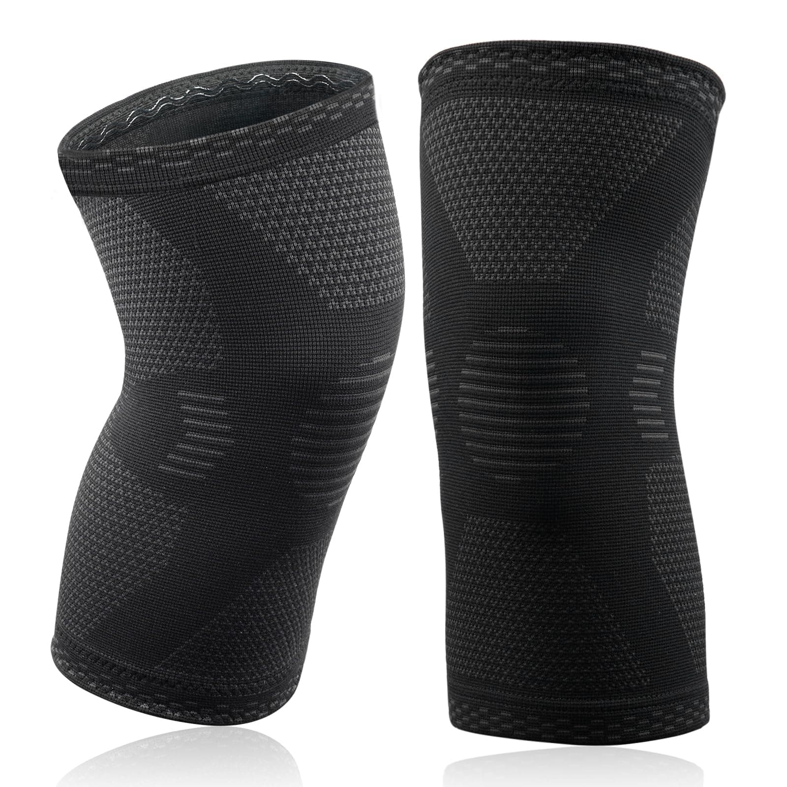 🌟ACWOO Kniebandage für Männer Damen, 2 Stück Verstellbare Patella Kniebandage🌟