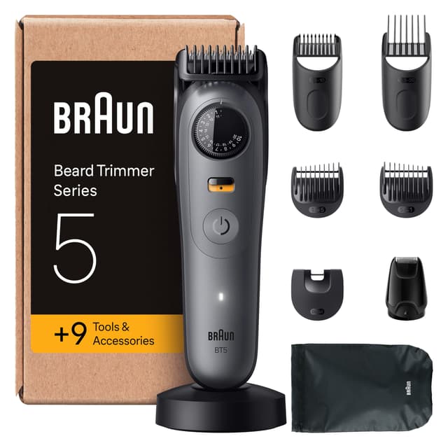 Braun Barttrimmer Series 5 + 9 Zubehörteile ⚙️
