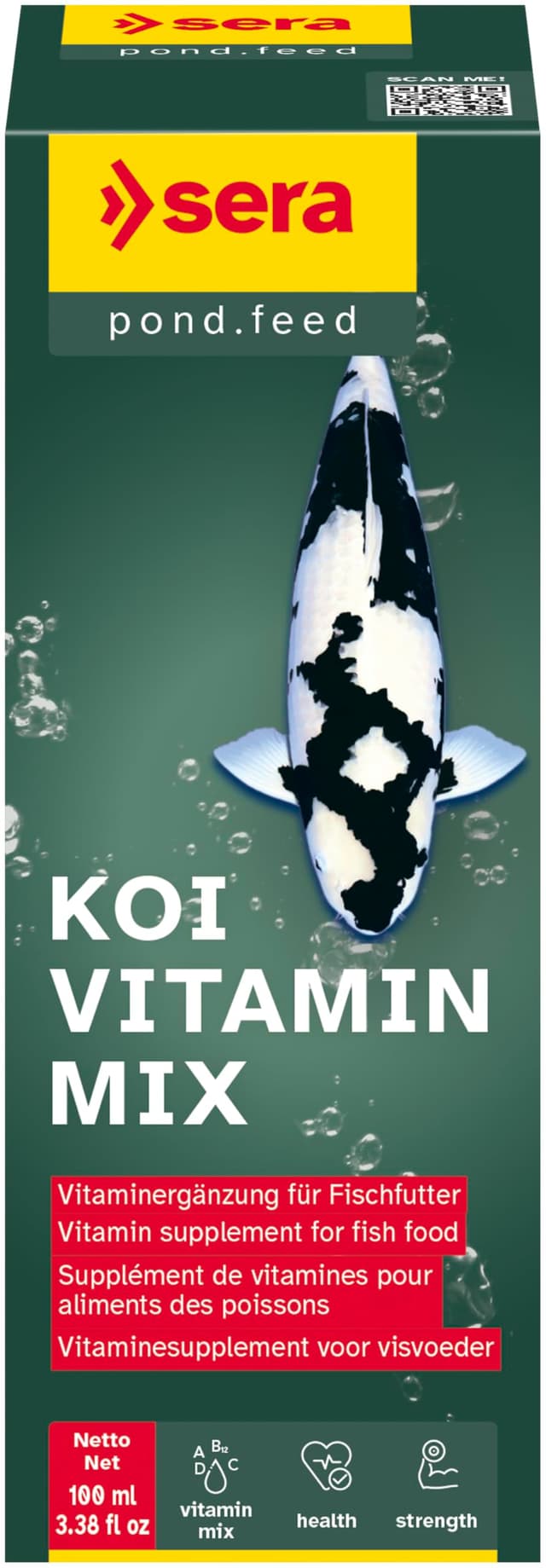 🐟🌿 Sera Koi Multivitamin 100 ml 🌿🐟 - Mehr Vitalität für deine Gartenteichfische!
