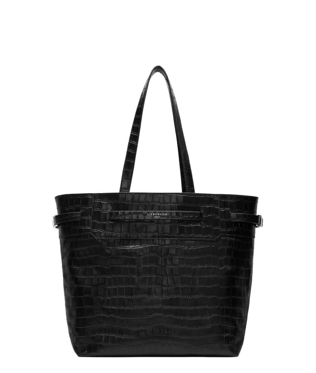 Liebeskind Damen Lora Tote Black Croco L 🖤👜