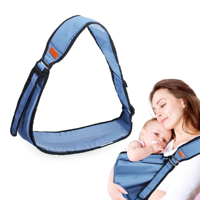 TIVUNORON Babytrage Seitlich in Blau 👶🌟 - Reduzierter Preis!