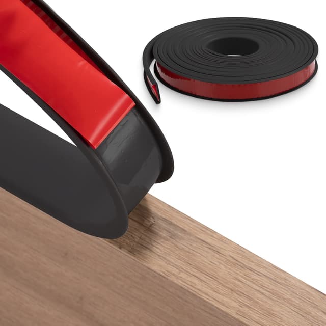 🔥 Angebot! FAKILO 5m U-Form Selbstklebend Möbelkantenband Schwarz