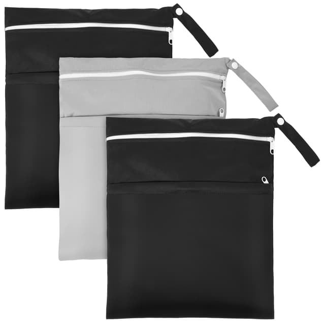 🌟 Huiguli Wasserdichte Stoffwindeln Nasstaschen - 3 Stück Wetbag Set 🌟