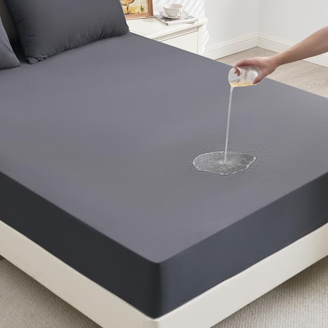 🌟 Mafudoxi Matratzenschoner 120x200cm Wasserdicht - 100% wasserdicht - Atmungsaktiv - Inkontinenzunterlage waschbar 🌟