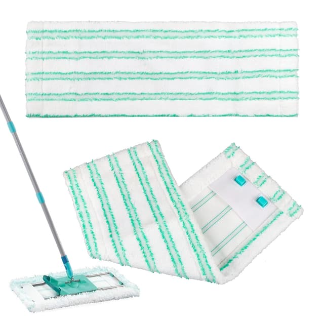 🌟 2 Stück Wischbezug Ersatzbezug für Leifheit Profi XL Micro Duo/Profi XL Cotton Plus 41cm Bodenwischer 🌟