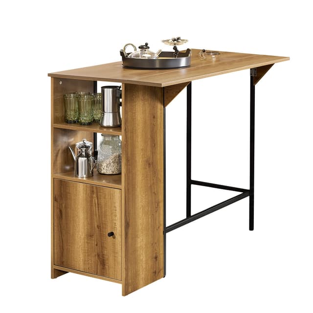 🌟 SoBuy Bartisch Küche Hochtisch mit Erweiterbarer Tischplatte 🌟